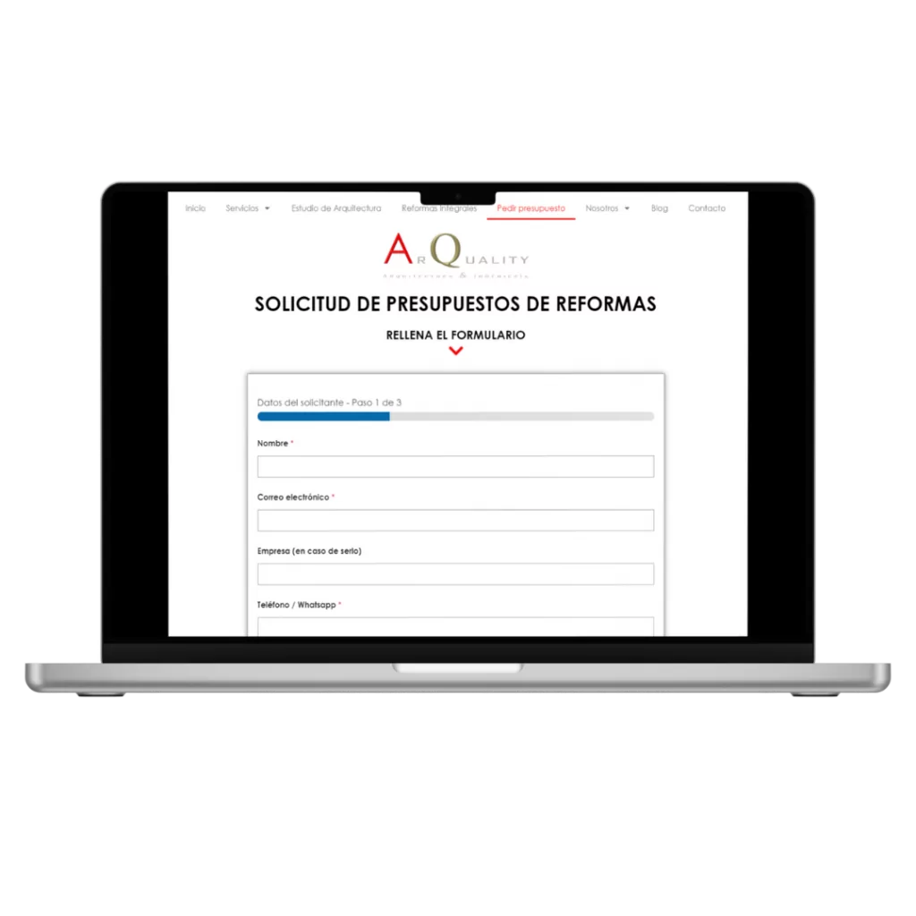 Presupuesto Reformas Online 1 Como solicitar presupuesto reformas