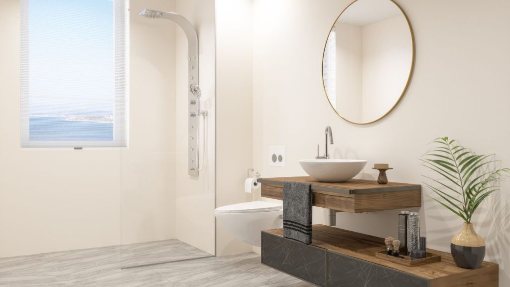 Reformas de baños y cocinas: Tendencias, materiales y consejos prácticos para transformar tu hogar en 2025 6 Reforma de baño con estilo moderno en Madrid