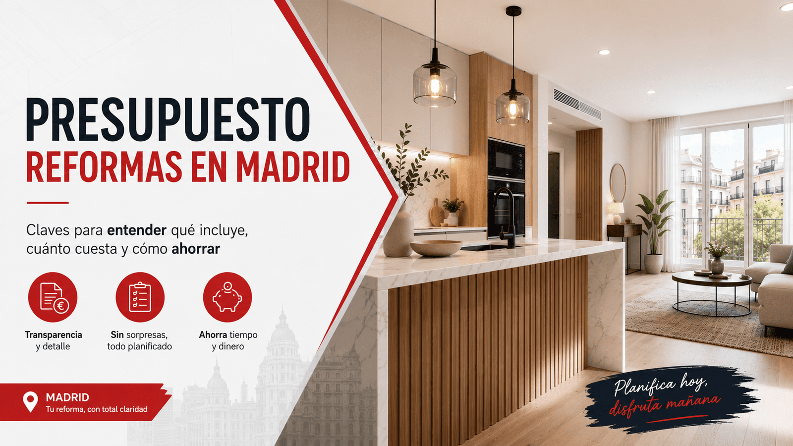 presupuesto reformas en Madrid 2026