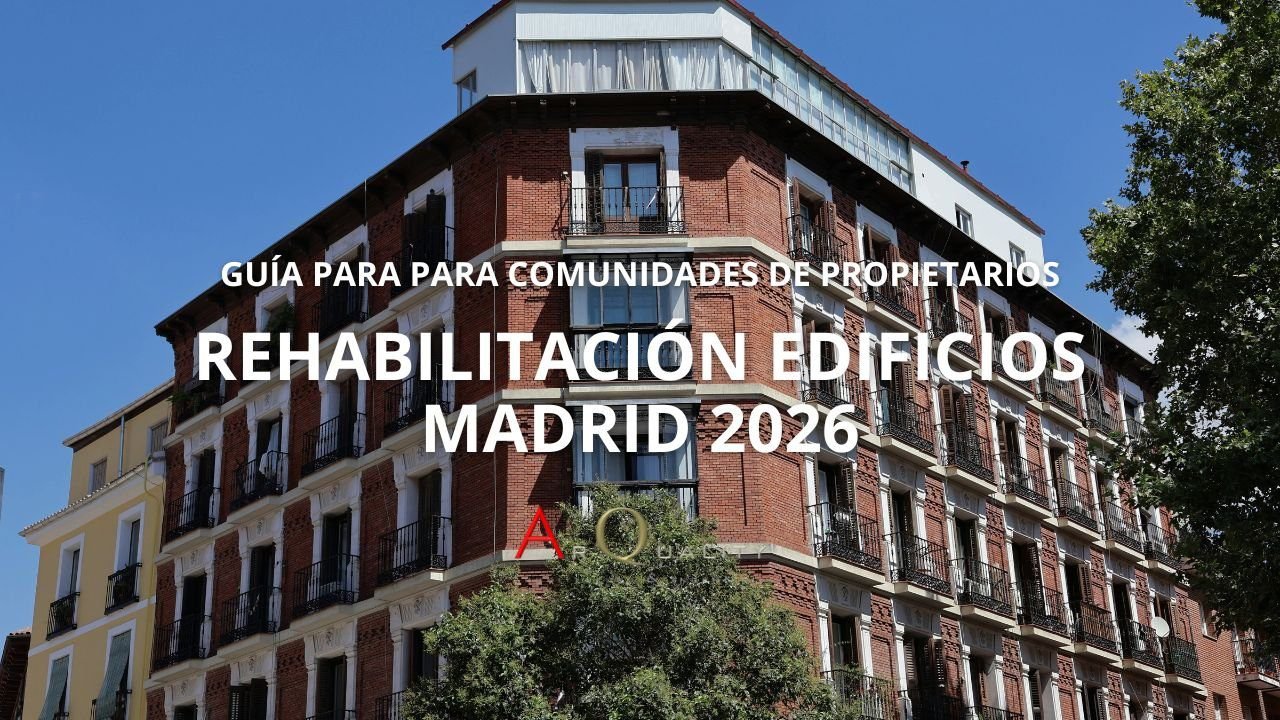 Rehabilitación de EDIFICIOS MADRID 2026