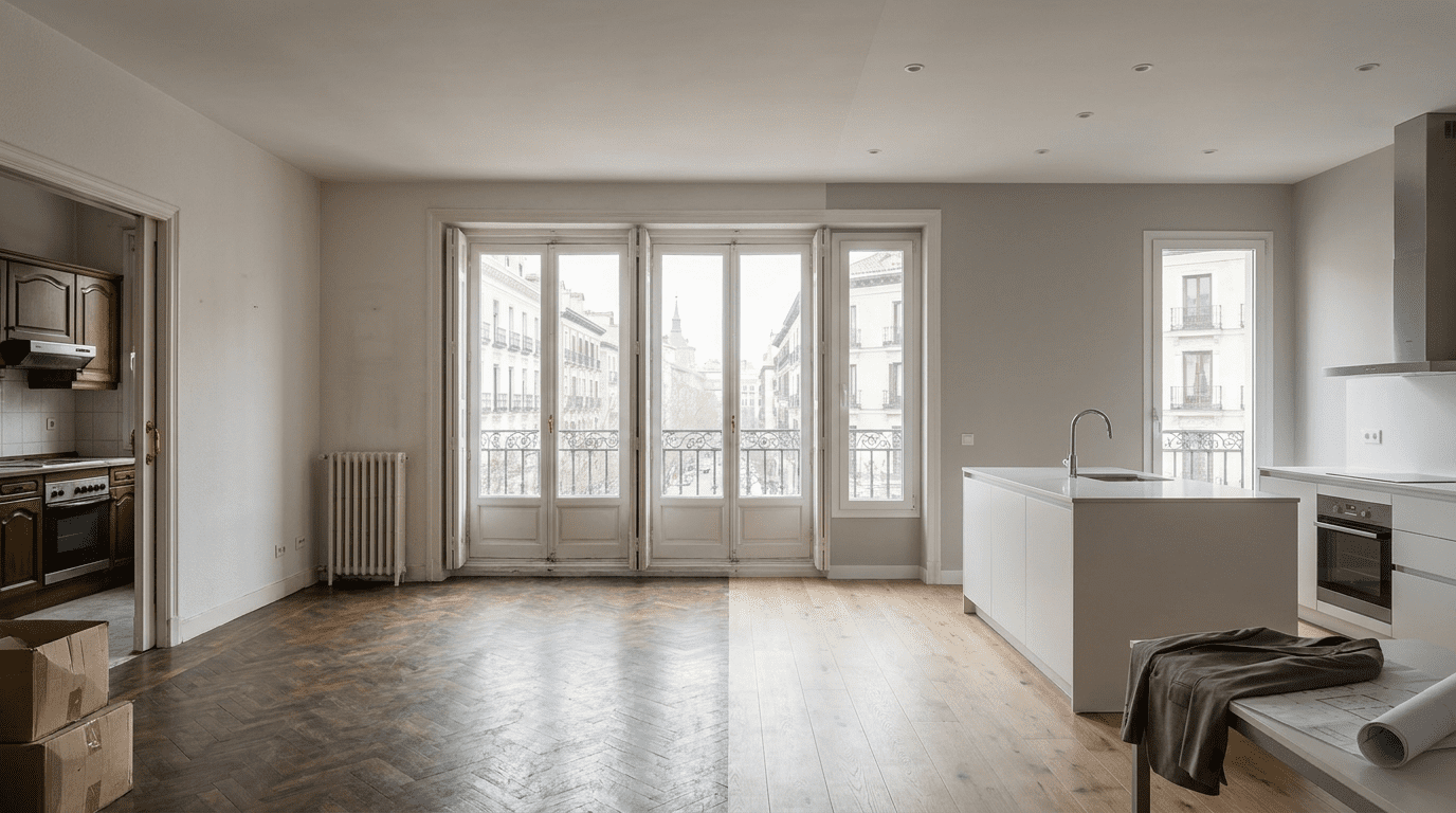 reformar un piso antes de vender en Madrid