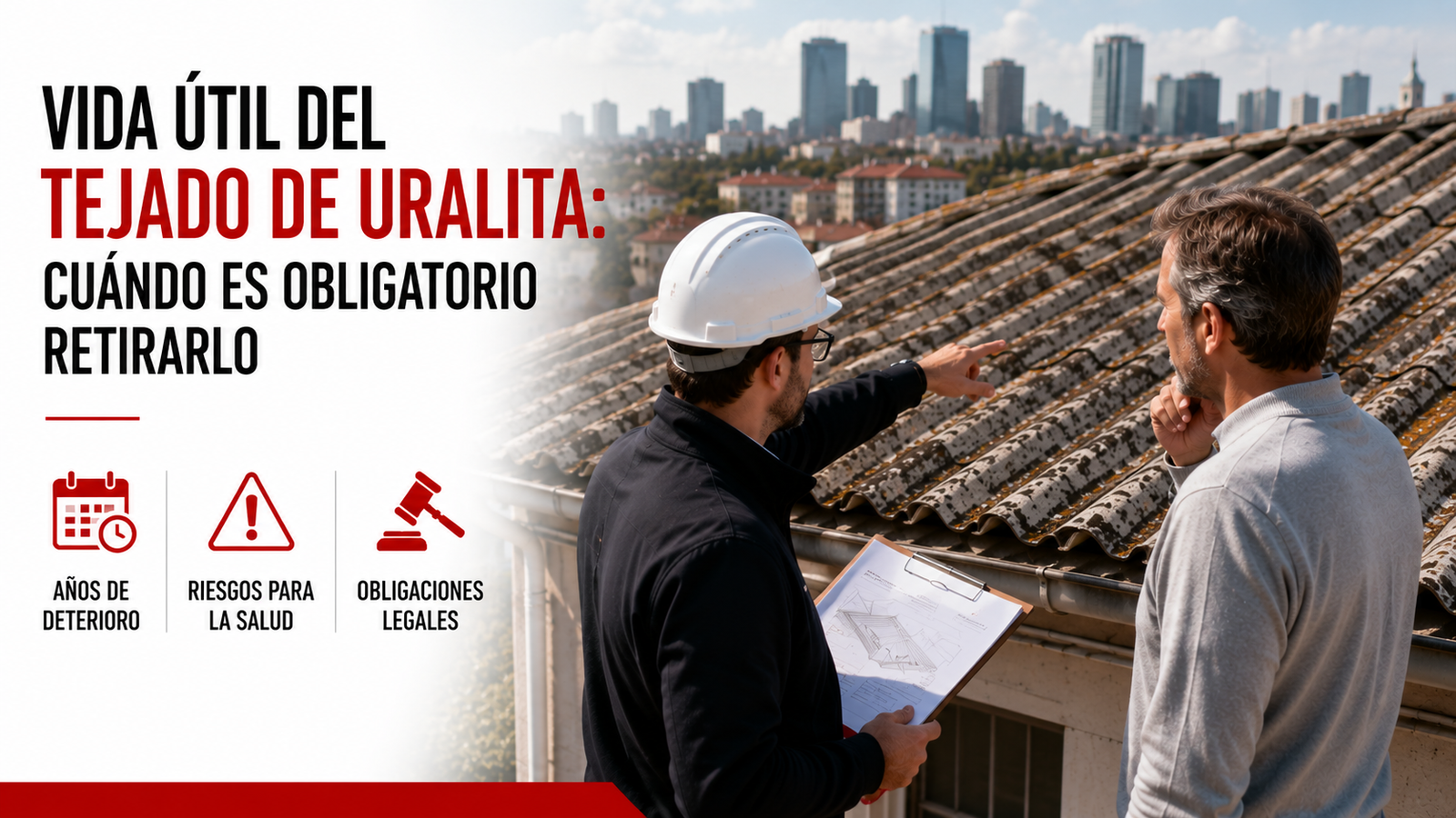 Inicio 55 vida útil tejado uralita cuándo retirar