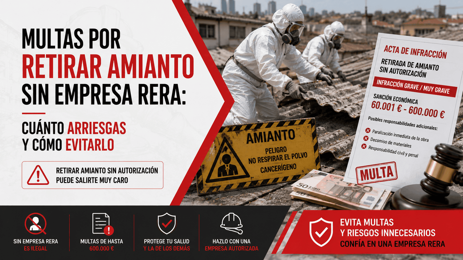 Inicio 55 multa retirar amianto sin autorización