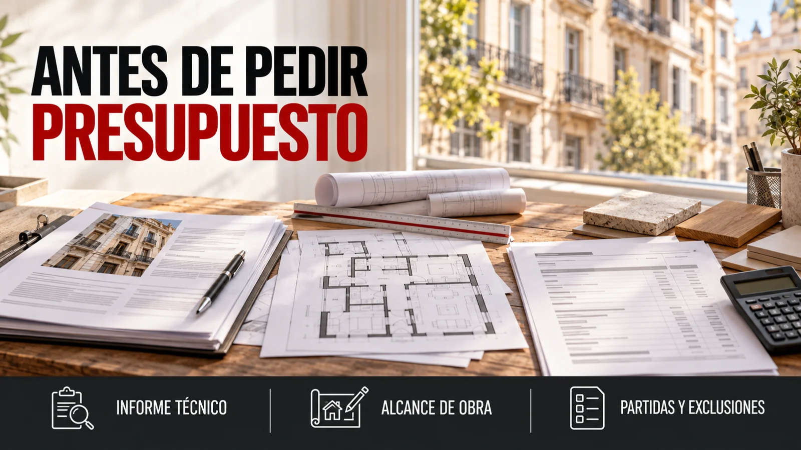 Vivir en un edificio durante su rehabilitación: revisar el informe técnico, el alcance de obra y las exclusiones